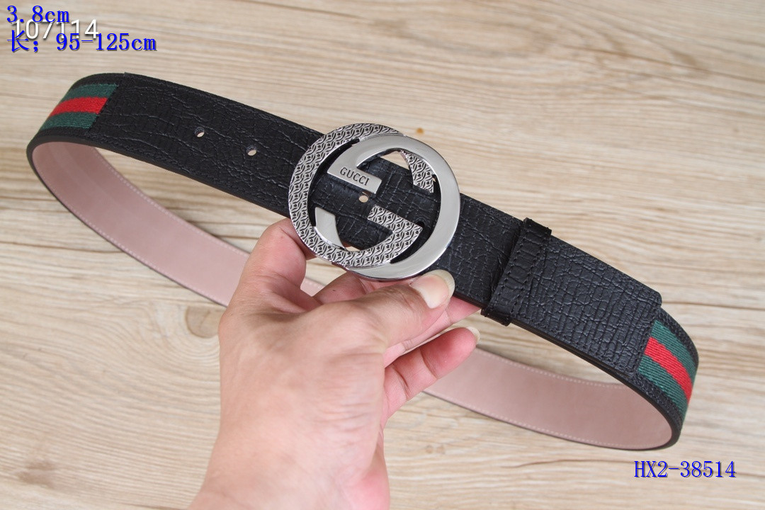 Gucci Belts 3.8CM Width 039
